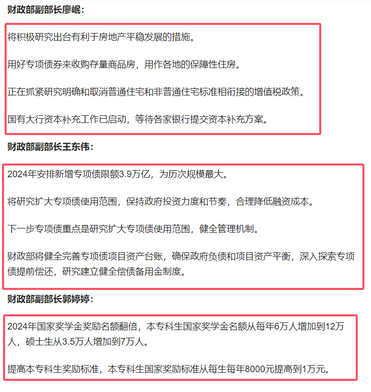 财政部一正三副部长发声，真的是历史性的一刻，好消息呀插图1